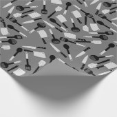 料理器具パターン ラッピングペーパー (角)