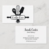 料理器具ホームベーカリーの名刺 名刺 (正面/裏面)