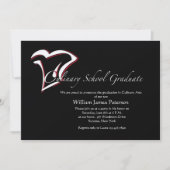 料理学校卒業招待状 招待状 (正面)