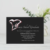 料理学校卒業招待状 招待状 (スタンド正面)