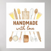 料理引用文スカンジナビアベーキング器具 ポスター (正面)