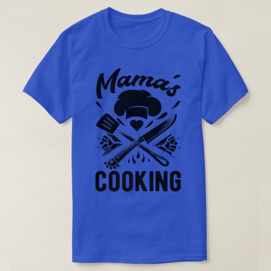 料理料理ママmamas料理221 tシャツ (デザイン正面)