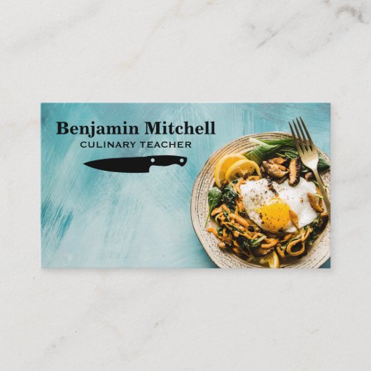 料理料理 | Chefナイフ 名刺 (正面)