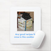 料理書の子猫のマウスパッド マウスパッド (マウス)