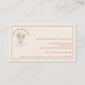 料理木製素朴ベーカリーホーム 名刺 (裏面)