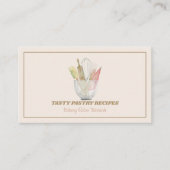 料理木製素朴ベーカリーホーム 名刺 (正面)