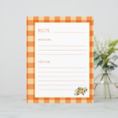 料理本素朴バインダー主催者のレシピページ (スタンド正面)