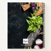 料理本素朴家族ディナー食レシピ ノートブック (裏面)