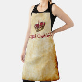 料理王室のオールオーバープリントエプロン。 エプロン (インサイチュ)