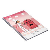 料理用の女の子のノート ノートブック (右側)