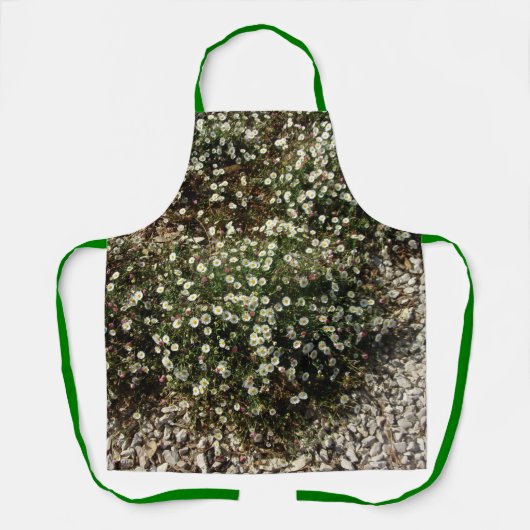 料理用エプロン野花デザイン エプロン (正面)