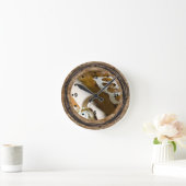 料理素朴時計 ラウンド壁時計 (ホーム)