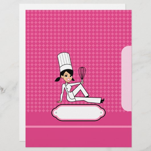 料理結合子のレシピ章区切りページ (正面/裏面)