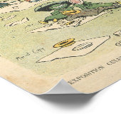 料理芸術の展示 ポスター (角)