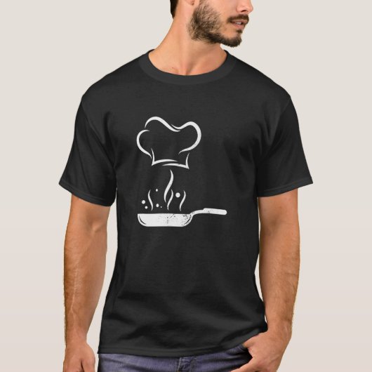 料理芸術学生先生調理師ベイカーキッチン Tシャツ (正面)