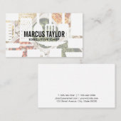 料理芸術 |エグゼクティブシェフ |料理 名刺 (正面/裏面)