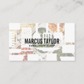 料理芸術 |エグゼクティブシェフ |料理 名刺 (正面)