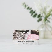 料理芸術 | グルメドーナツChef Hatアイコン 名刺 (スタンド正面)