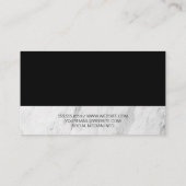 料理芸術 | Chef Hands料理 名刺 (裏面)