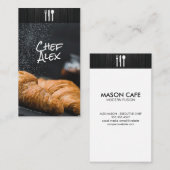 料理芸術 | Pastry Chef 名刺 (正面/裏面)