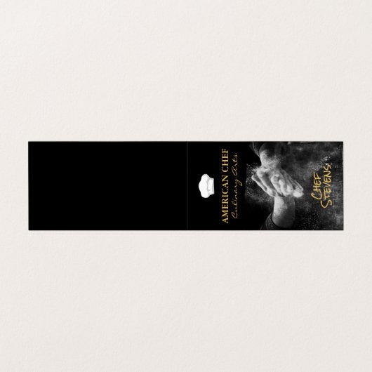 料理芸術 | Pastry Chef 名刺 (外部フラット)