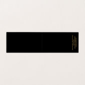 料理芸術 | Pastry Chef 名刺 (内部フラット)