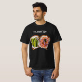 料理芸術 Tシャツ (正面フル)