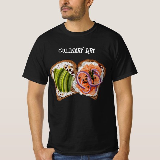 料理芸術 Tシャツ (正面)