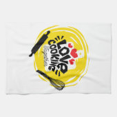 料理調和：キッチンでの愛 キッチンタオル (横)