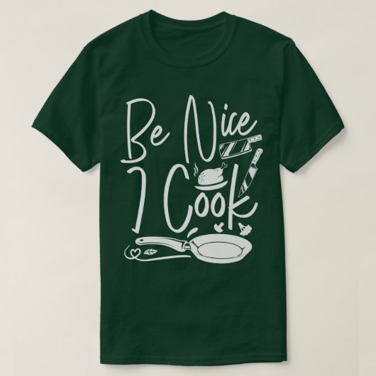 料理調理師キッチンシェフ129 Tシャツ (デザイン正面)