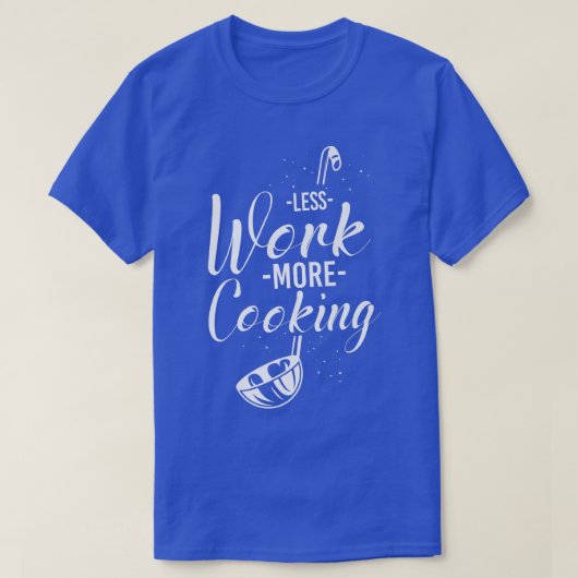 料理調理師キッチンシェフ Tシャツ (デザイン正面)