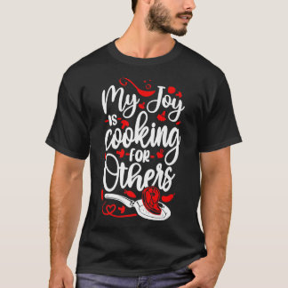 料理調理師パンキッチンシェフ Tシャツ