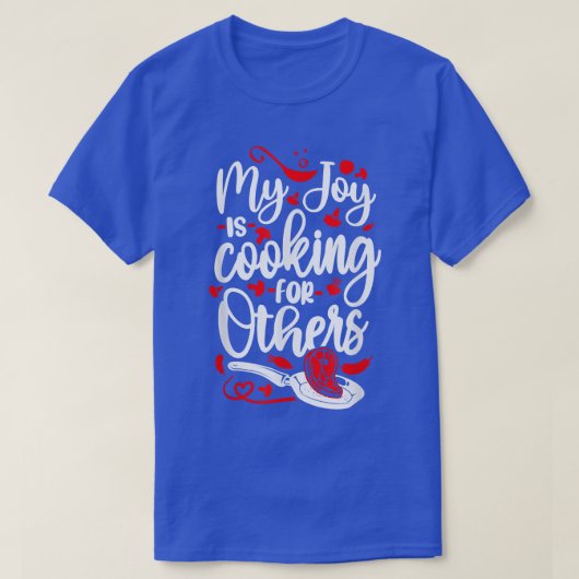 料理調理師パンキッチンシェフ Tシャツ (デザイン正面)