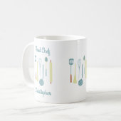 料理長パーソナライズされた コーヒーマグカップ (正面左)