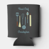 料理長パーソナライズされた 缶クーラー (裏面)