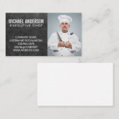 料理長 | イメージイカスタムメージの追加 名刺 (正面/裏面)