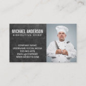 料理長 | イメージイカスタムメージの追加 名刺 (正面)