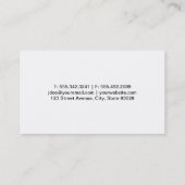 料理長 |シアンII 名刺 (裏面)