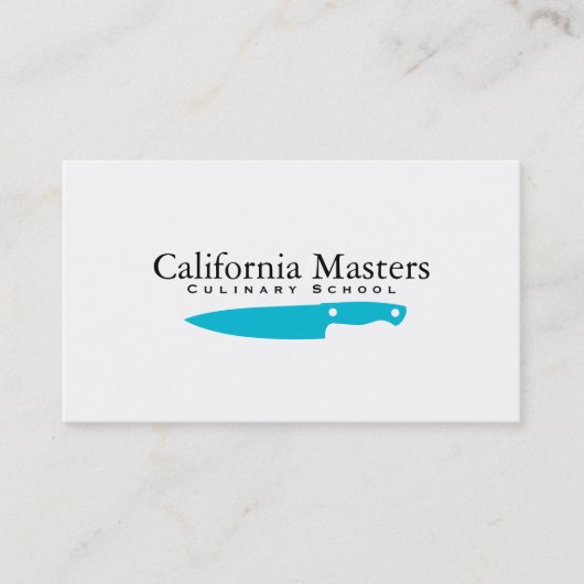 料理長 |シアンII 名刺 (正面)