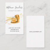 料理長 |ミキシングマシン 名刺 (正面/裏面)