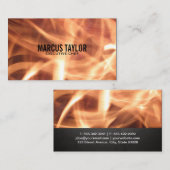 料理長 名刺 (正面/裏面)