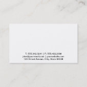 料理長 名刺 (裏面)