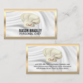 料理長 | 料理用ハットメタリック事業 名刺 (正面/裏面)