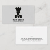 料理長 |料理芸術 名刺 (正面/裏面)