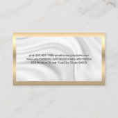 料理長 |料理金ゴールド金属事業 名刺 (裏面)