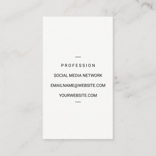 料理長 |石板 |調理用ナイフ 名刺 (裏面)