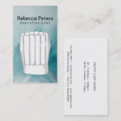 料理長 | Chef Hat 名刺 (正面/裏面)