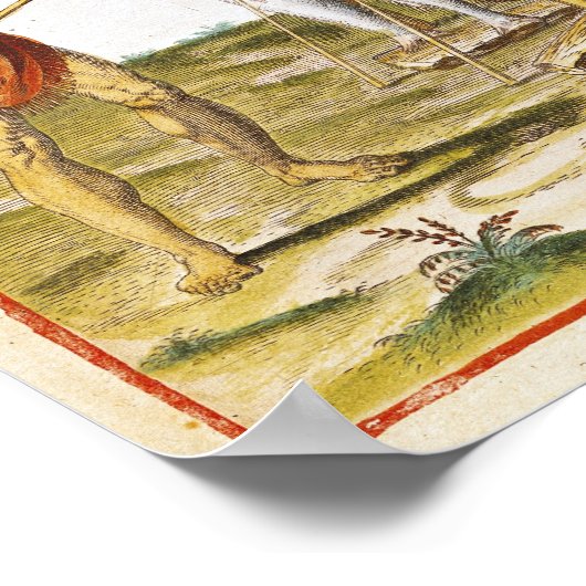 料理魚 ポスター (角)