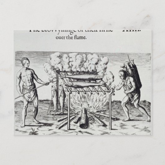 料理魚 ポストカード (正面)