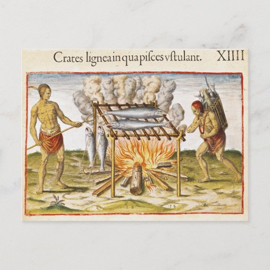 料理魚 ポストカード (正面)